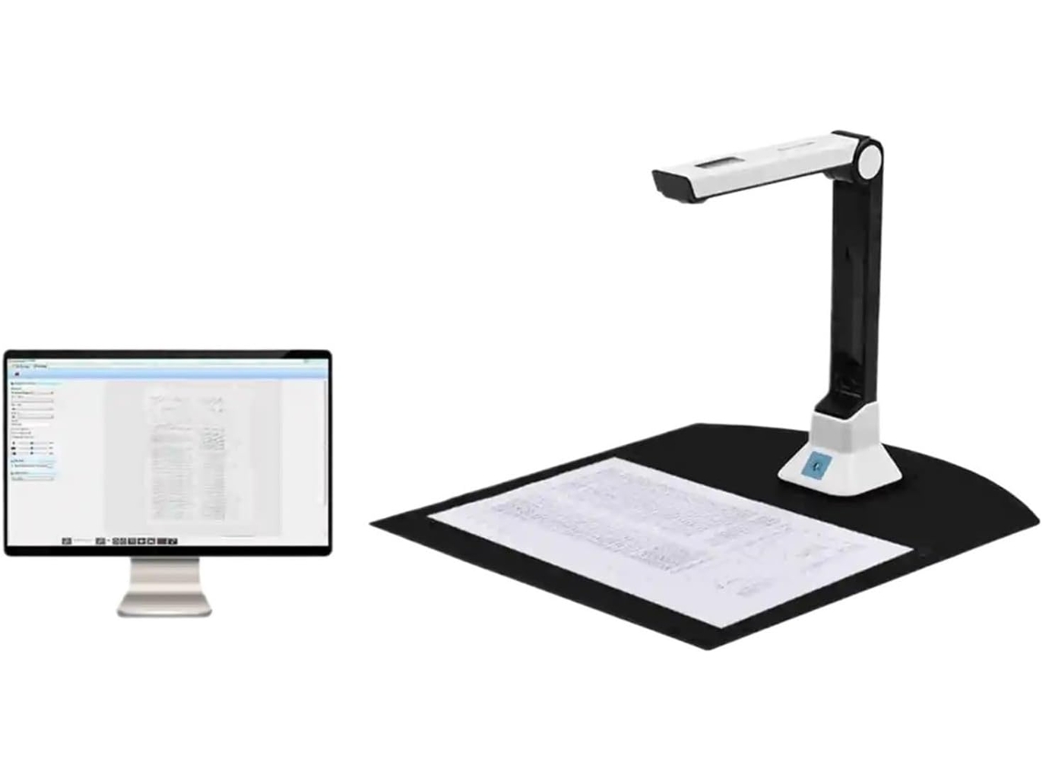Scanner Portátil de Alta Definição de 10 Mp, Formato A4, para Documentos (cartões, SFUSHOS