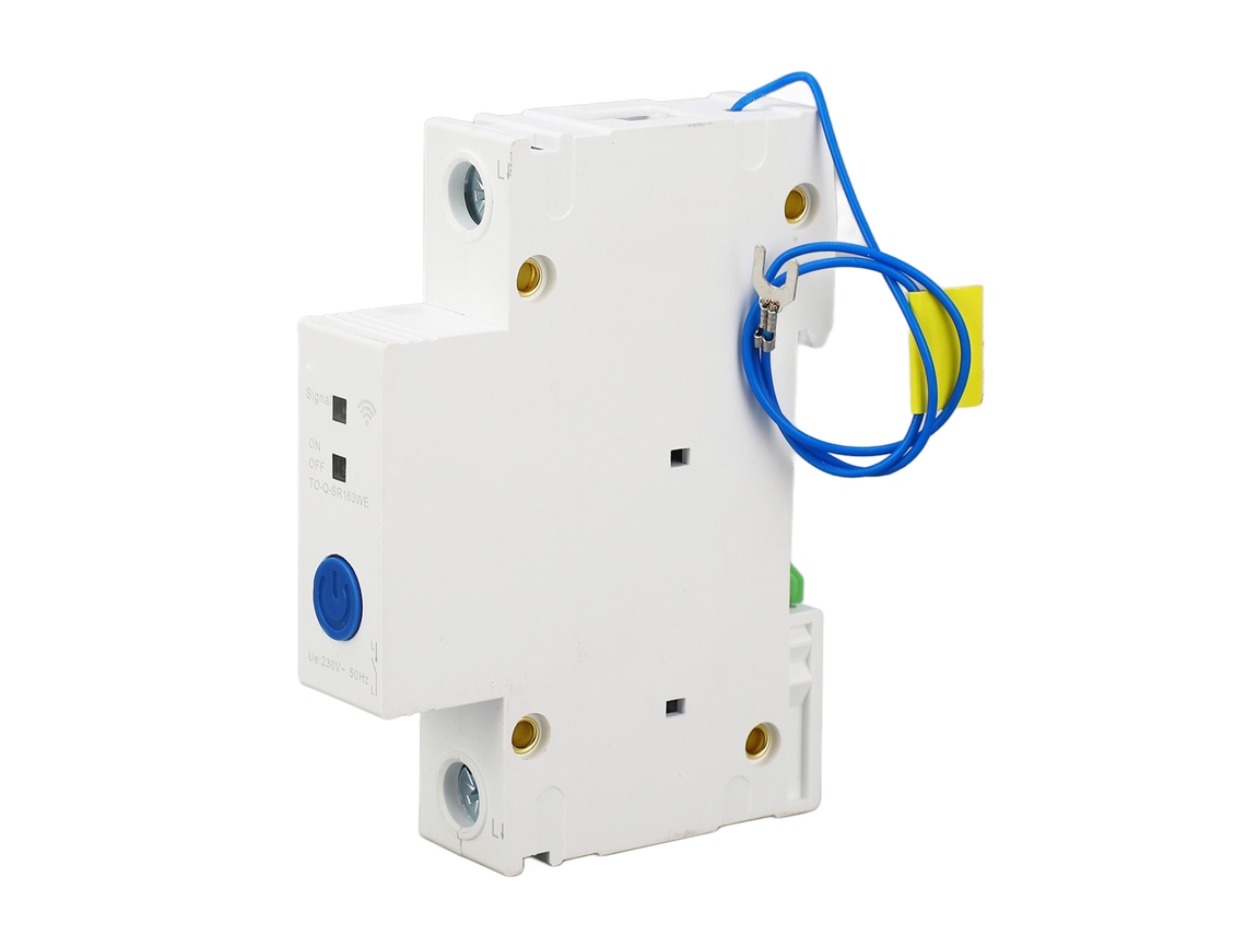 Disjuntor Monofásico 230v Com Controle Remoto Por Aplicativo Para Trilho Din, Disjuntor Inteligente Pa66, Wi, Fi 2.4ghz, 63a Marcado
