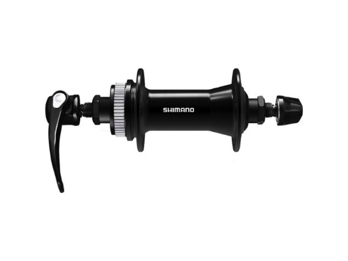 Travão de Disco Do Cubo Dianteiro com Fecho Centralizado SHIMANO Cues Hb-Qc400