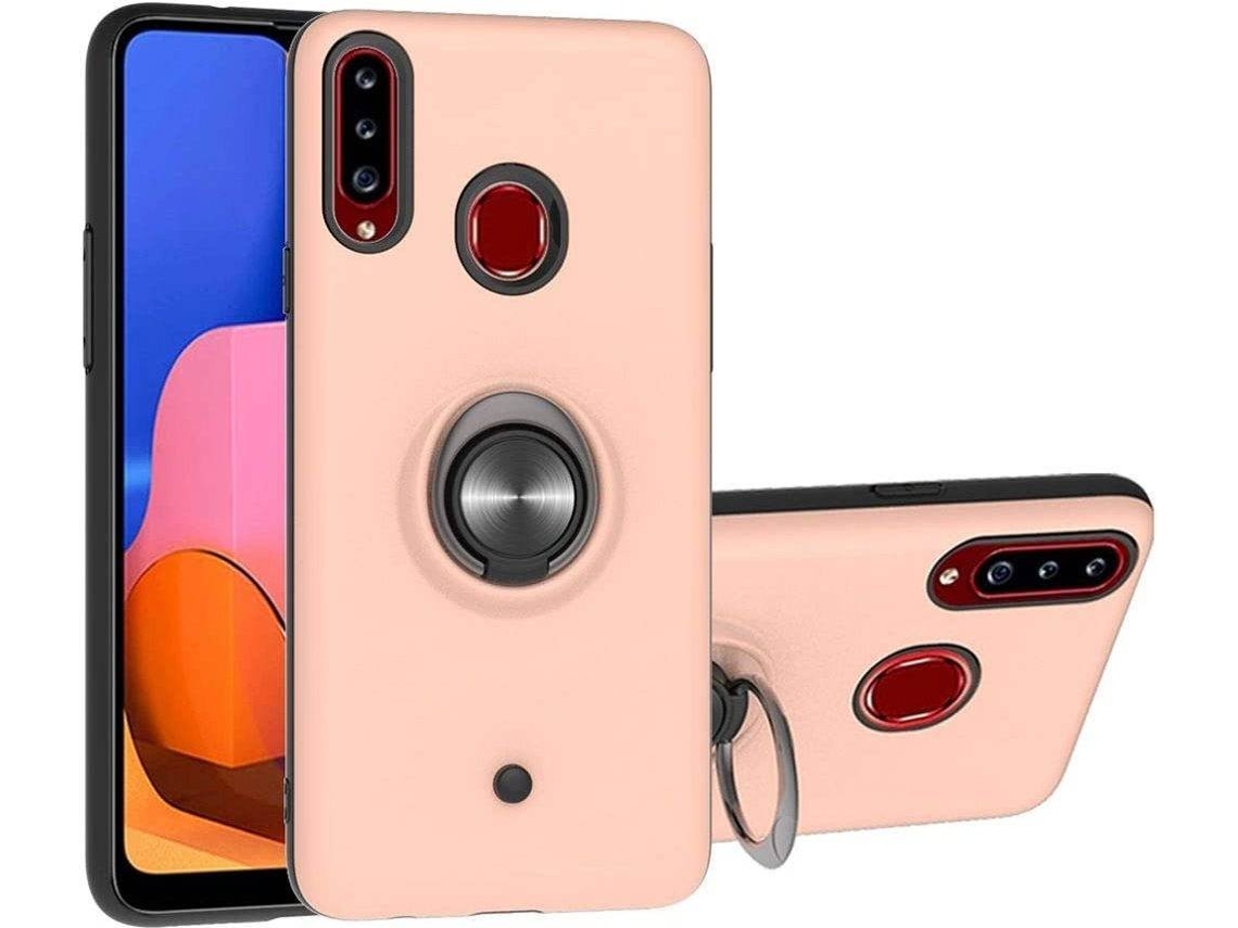Capa Samsung Galaxy A20s HONGWE. Robusta Rosa