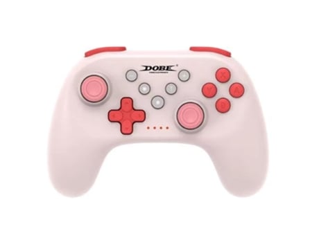 DOBE Tns-0117R N-Switch Pc Rosa Controle de Jogo Sem Fio