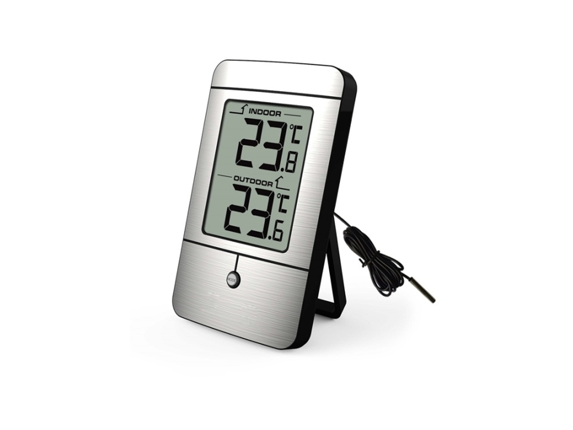 Termômetro Digital Da Thermometer Factory Para Uso Interno E Externo.-aquaforge