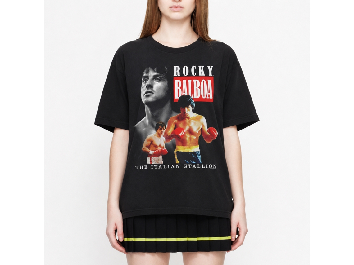 Rockinstone Rocky Movie Triple Black Adult T-shirt Size:xxxl