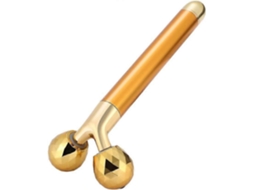Rodillo Masajeador Facial, Facial Golden Pulse 24k GOKOCO