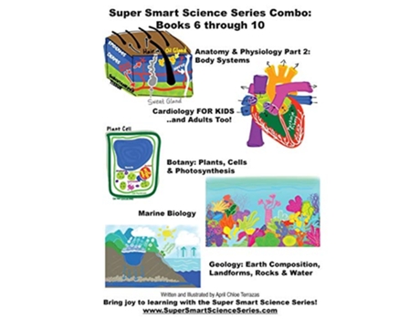 Livro Super Smart Science Series Combo Book 6 through 10 de April Chloe Terrazas (Inglês - Capa Dura)