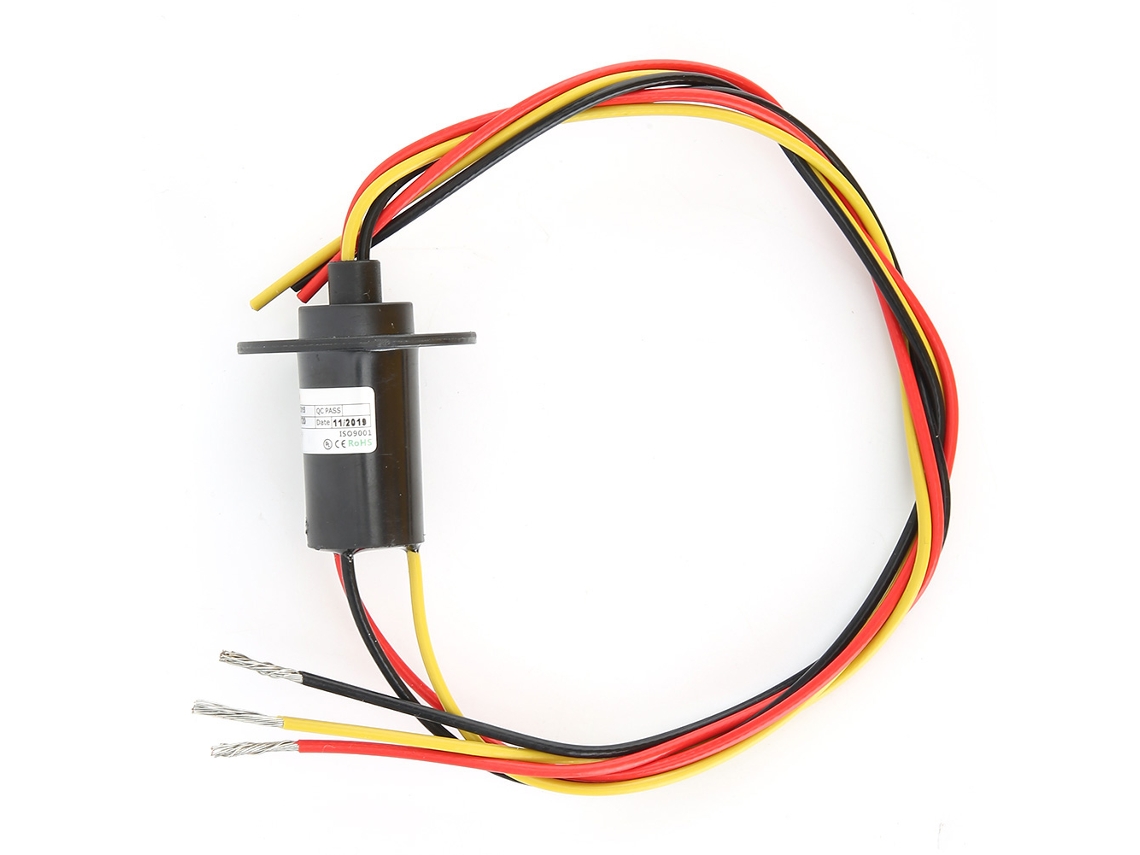 Anel Deslizante Condutivo 3 Cabos 20a Velocidade Nominal 150rpm Mw1320
