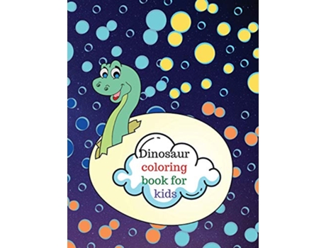 Livro Dinosaur coloring book for kids de Cristie Dozaz (Inglês)