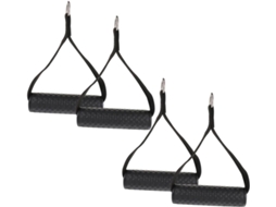 Conjunto De 4 Pegas Borracha Antiderrapantes Para Cordas Flexão,