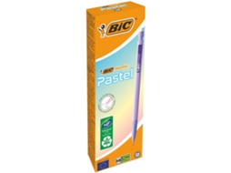 12 Lapiseiras BIC Pastel Mina 0,7 Mm