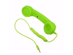 Receiver Telefone Retro Mini com Microfone 3.5mm para Smartphone