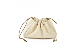 Organizador de bolsa de maquiagem e cosméticos com cordão Bolsa portátil com cordão, bolsos com zíper, alças de maquiagem e muito mais D Lyx Bag