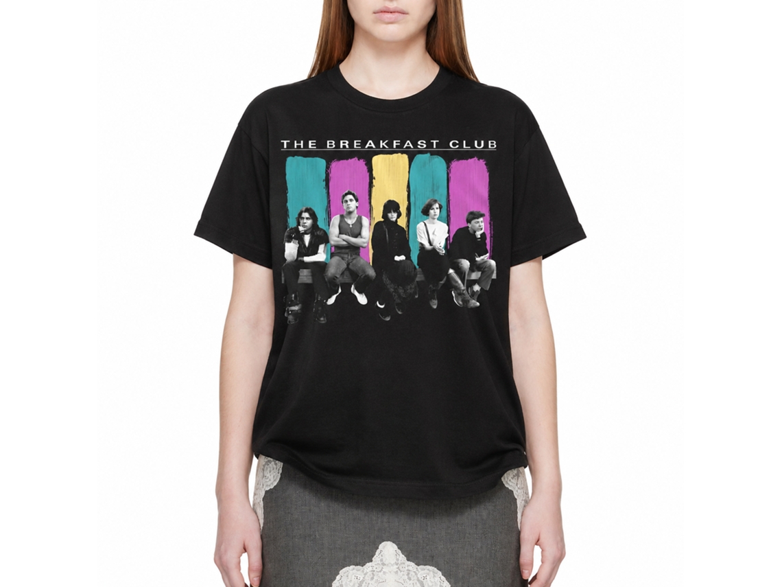 Rockinstone Breakfast Club Movie Breaksit Black Adult T-shirt Size:xl