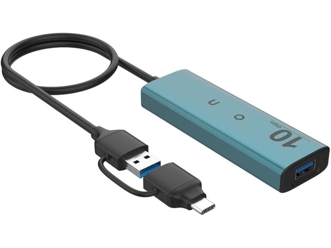 Hub Usb-c De Alta Velocidade 10gbps, Adaptador Divisor Multifuncional