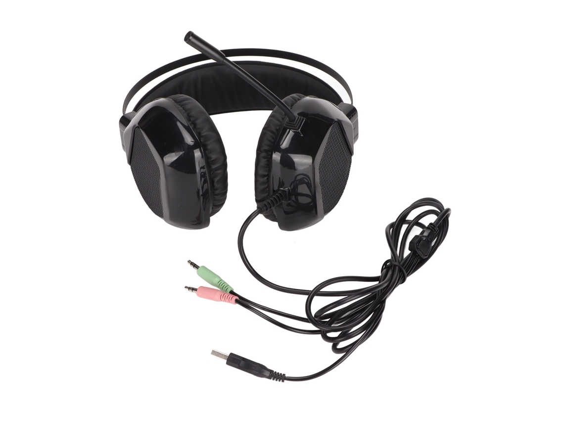 Fone de Ouvido para Jogos EOOCOO (som Surround 7.1 Iluminação Rgb)