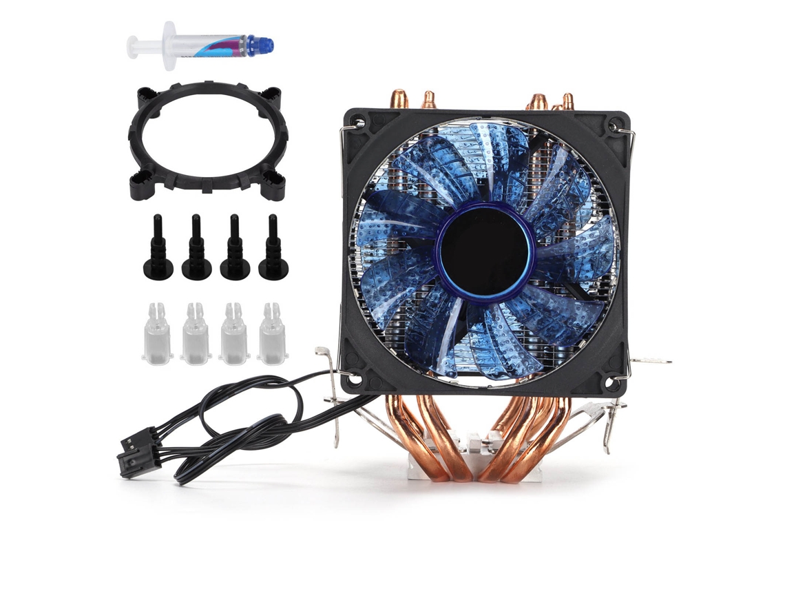 Resfriador Cpu LAXISCREED Led Torre Dupla