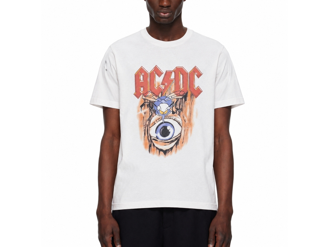 Ac/dc Vintage Fly On Wall T-shirt Unisex Adults Size:xxl