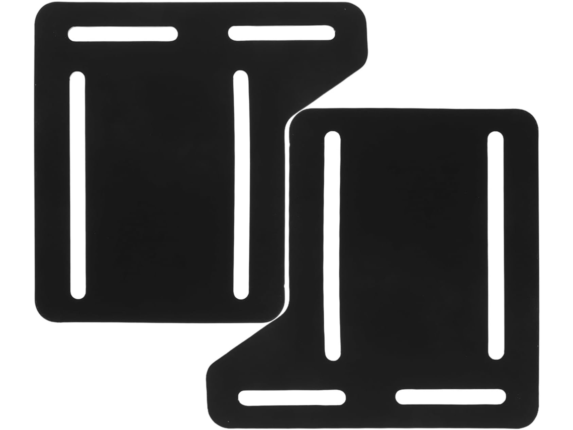 Ibasenice 2-adaptadores Para Estrutura De Cama, Placas De Conversão Cabeceira Para Modificação Cama Metal, Suporte De