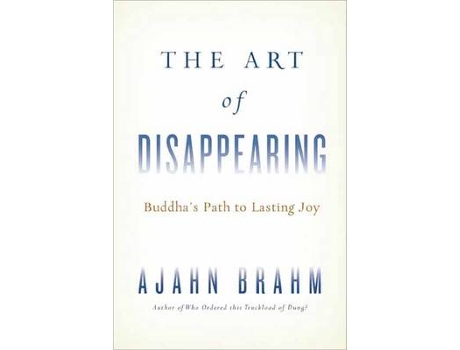 Livro the art of disappearing de ajahn brahm (inglês)
