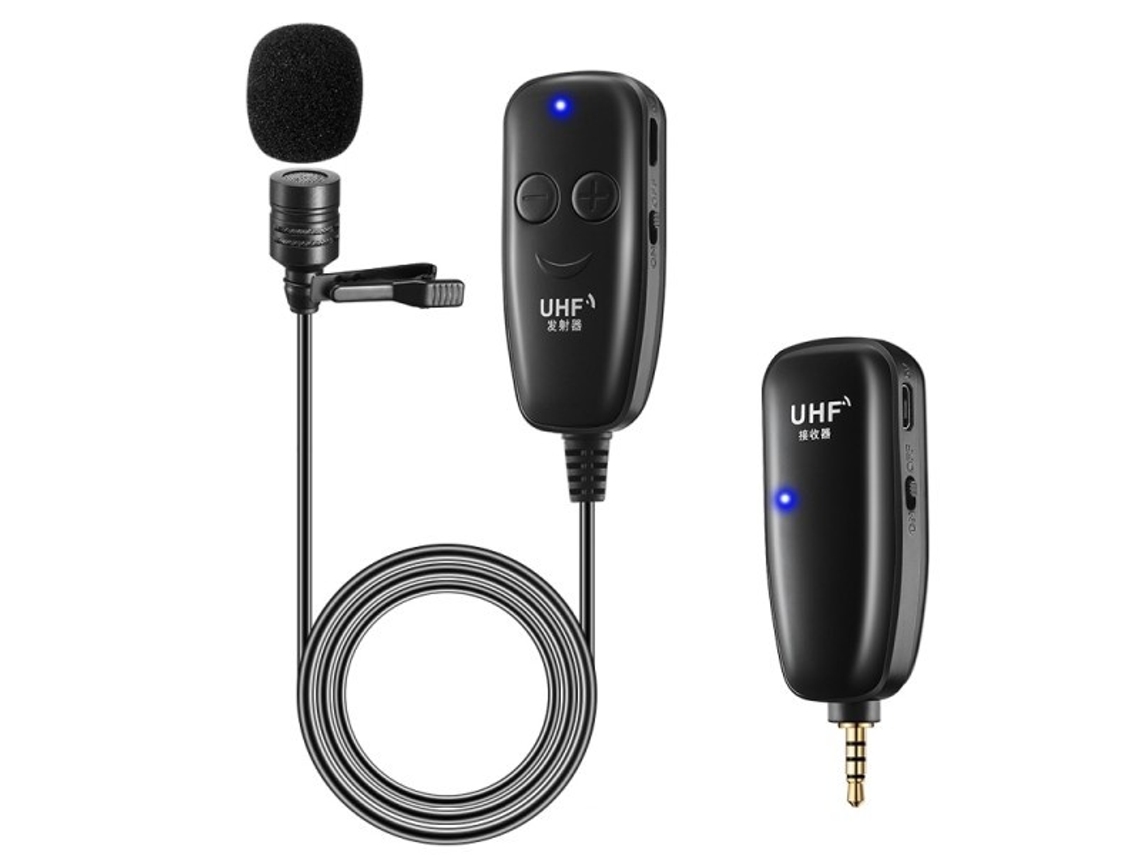 Lurelia Microfone De Lapela Sem Fios Para Gravação