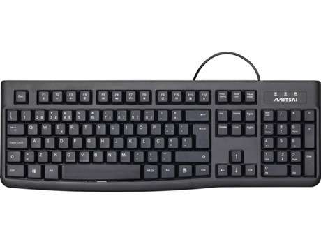 Teclado MITSAI Essential Q101 (Com Fio - Layout Português)