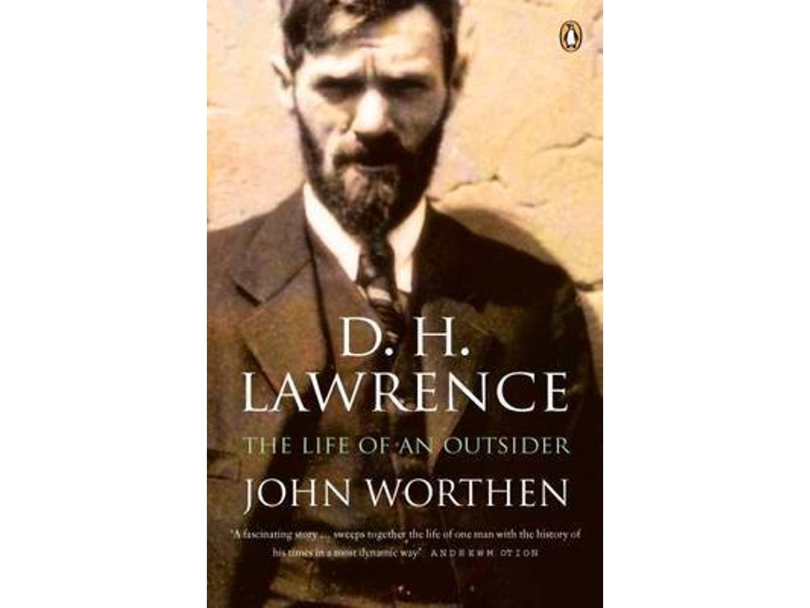 Livro D H Lawrence de John Worthen (Inglês)