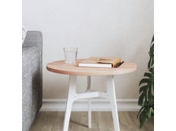 Vidaxl Tampo De Mesa Redondo Ø40x1,5 Cm Madeira De Faia Maciça