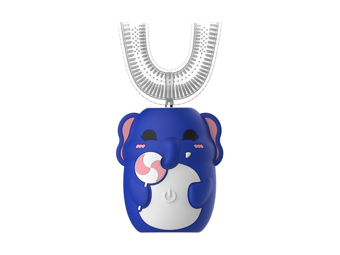 Escova De Dentes Elétrica Infantil Automática Com Design Em Formato De U E Estilo De Desenho Animado Fofo Para Crianças Pequenas.