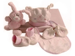 Conjunto  REGALO BEBÉ Rosa
