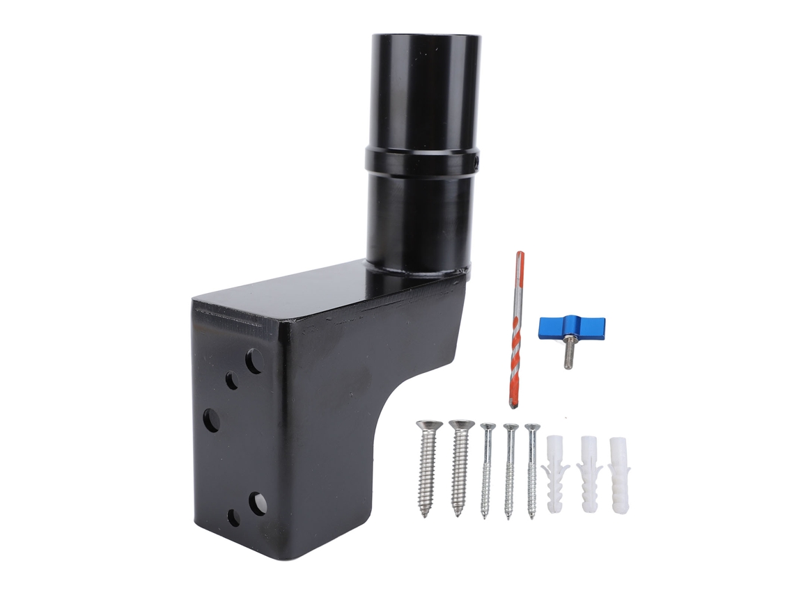Kit De Montagem De Satélite Para Telhado/parede, Aço Inoxidável, Resistente, Prato Retangular, Suporte Curto