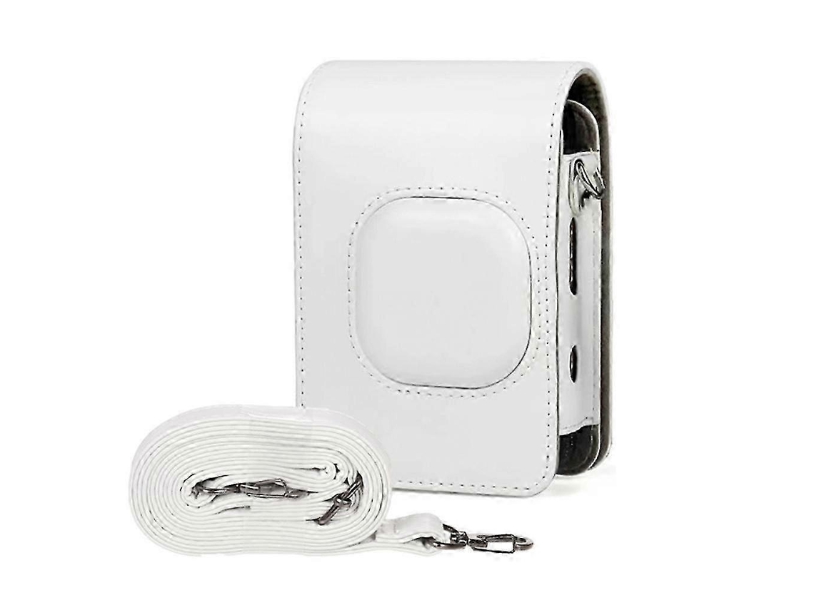 Lurelia Capa De Proteção Para Câmara Mini Liplay Em Couro Pu Com Alça De Ombro