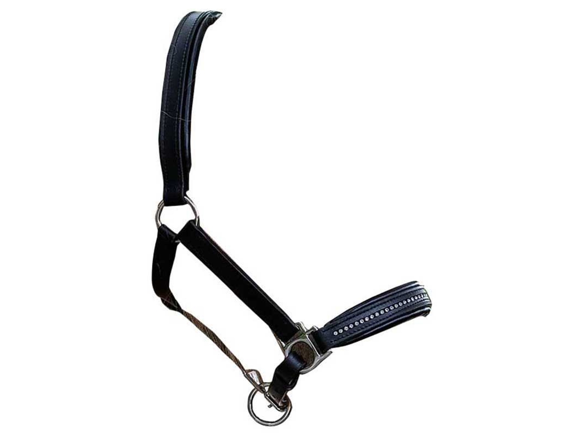 Cabeçada Leather Diamond Prateado Fullstar