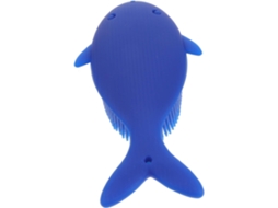 Lurelia Escova De Banho Para Bebé, Silicone Macio, Massagem Suave E Cor Azul, Uso Diário