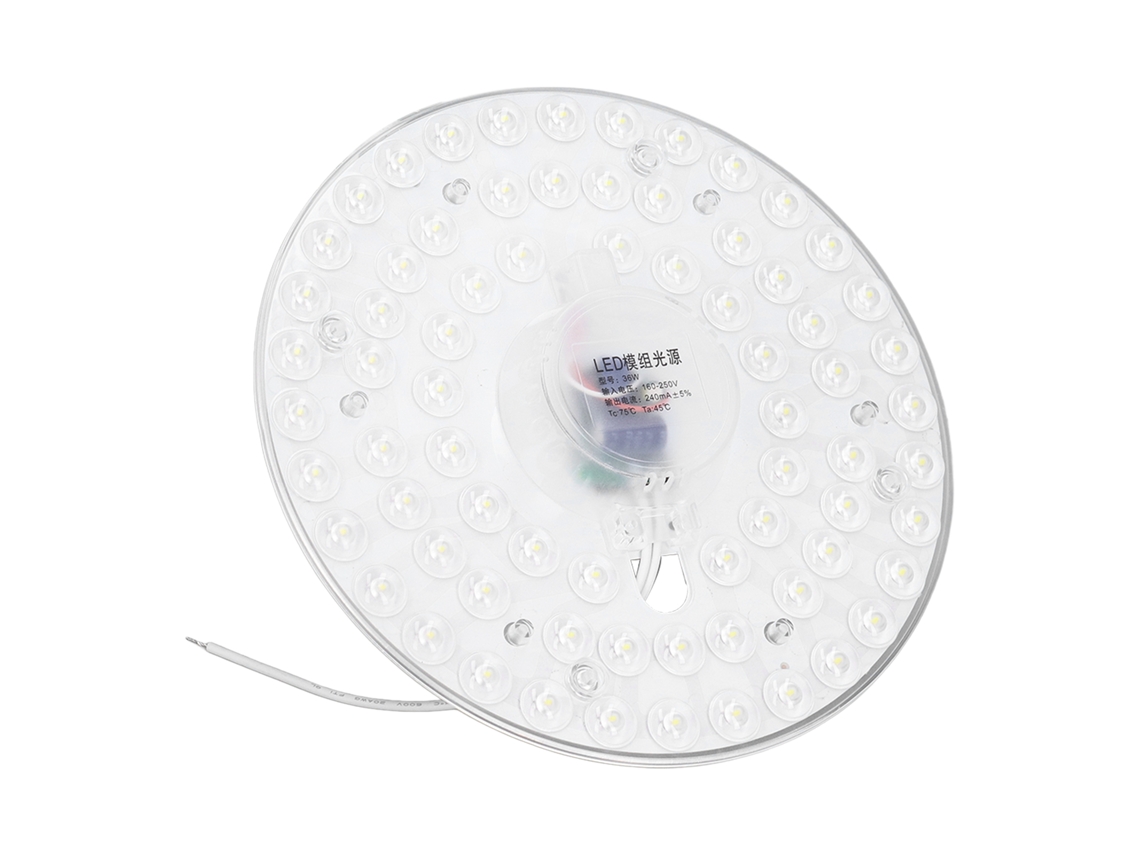 Rebe-lâmpada De Teto Led 36w Economia De Energia Instalação Por Adsorção Magnética Banheiro Cozinha 160-250v
