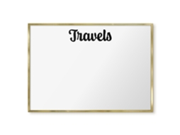 Magnetic Board For Wall Travels For The Bedroom Espelharte (100x70 Cm)