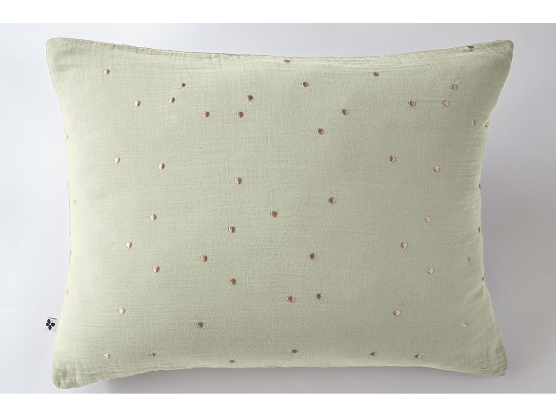 Funda De Almohada 50 X 70 Cm Gaïa Chic Verde Agua