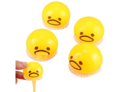 Primerox 4pcs Brinquedos Anti stress Ovos Sugadores Pressão Sensoriais Brinquedos Engraçados Presente para Crianças