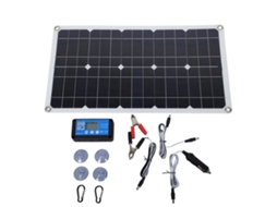 Painel De Carregamento Solar 100w Laxiscreed Ip67 Resistente À Água, Alta Taxa De Conversão Para Uso Exterior