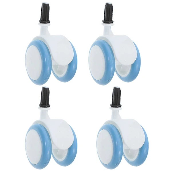 Roda de Substituição para Carrinho de Bebê, 4 Peças, Borracha AQUAFORGE