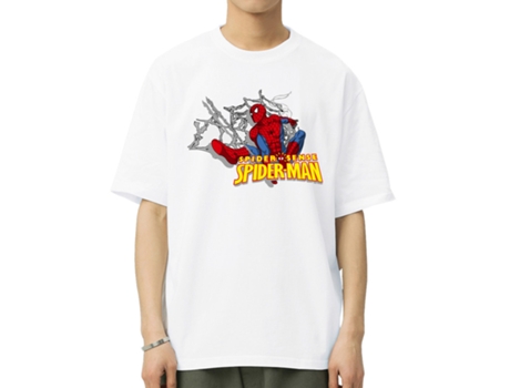 T-Shirt de Homem VREEL Algodão Branco (L)