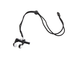 Clip Nasal Para Mergulho E Natação Ajustável De Liga De Alumínio Com Cordão Preto Profissional