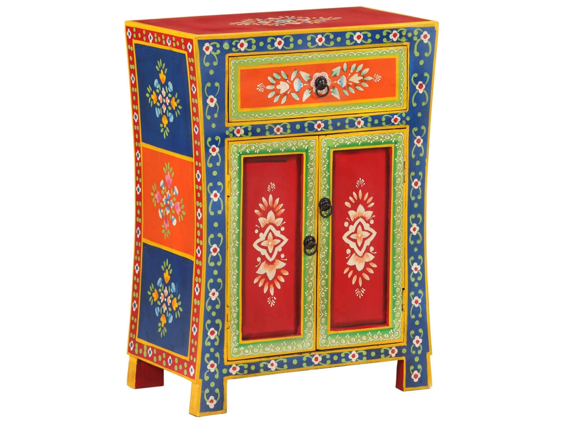 Aparador VIDAXL Multicolor Madeira (54x30x74 cm)