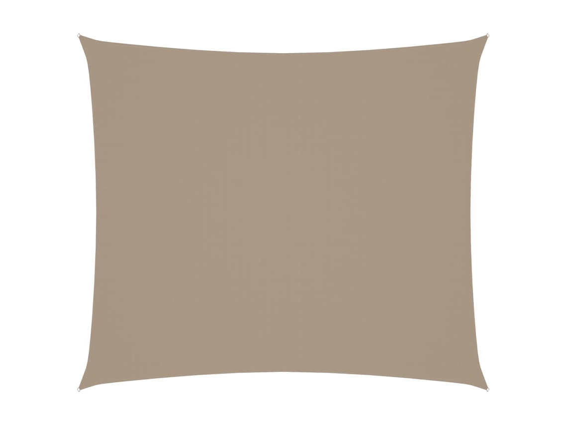 Vela Para Sol Estilo Tecido Oxford Retangular Cinza acastanhado 2x2,5 m MAISON EXCLUSIVE