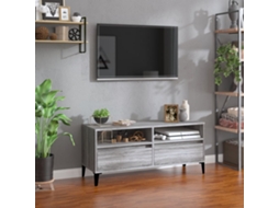 Vidaxl Móvel de Tv 100x34,5x44,5 Cm Derivados Madeira Cinzento Sonoma