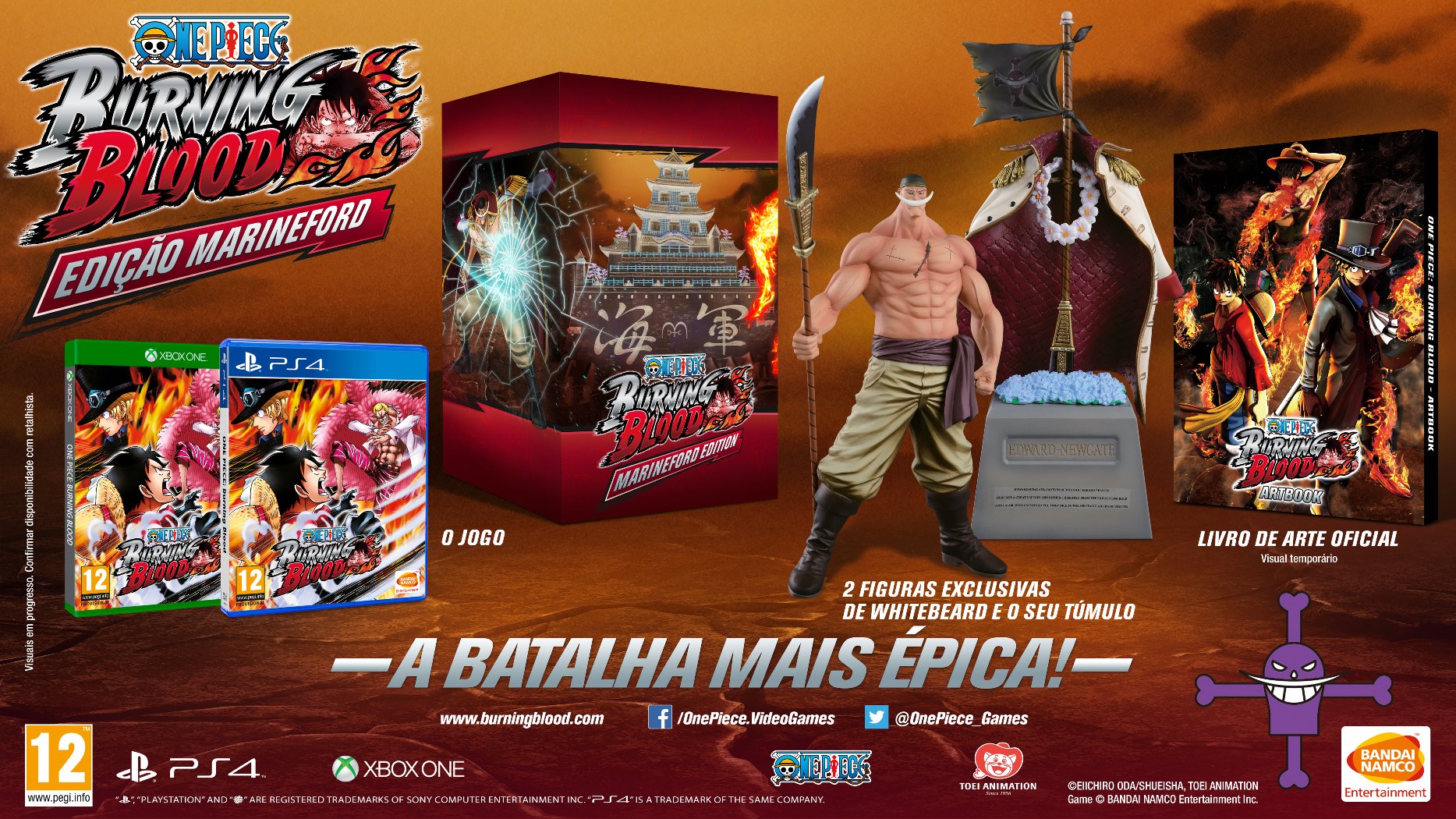 Jogo One Piece Burning Blood PS4 Bandai Namco em Promoção é no Buscapé