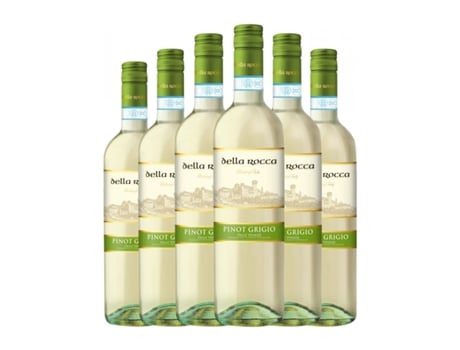 Vinho branco CANTINA DI SOAVE Della Rocca Pinot Cinza Delle Venezie (0.75 L - 6 Unidades)