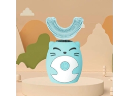 Escova De Dentes Elétrica Infantil Em Formato De U, Sônica E Inteligente, Ultrassônica, 360 Graus, Para Clareamento Dental. Resistente À Água (ipx7).