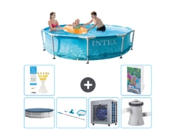 Intex Piscina Com Estrutura Redonda - 305x76 Cm - 7-peças S109