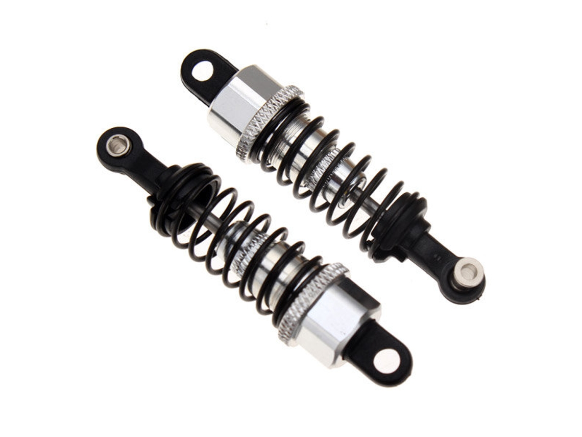 Amortecedor Dianteiro em Metal Wltoys A949 A959 A969 A979 Peças para Carros Rc MDUG (2 Peças)