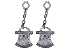 2 Peças de Suporte de Algemas de Halloween para Decorações de Halloween ALLINLESS