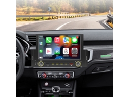 Danu player Multimídia de Carro 6.2 Polegadas com Carplay Fio, Android Auto, Câmera Ré 12 Led e Bluetooth 5.1